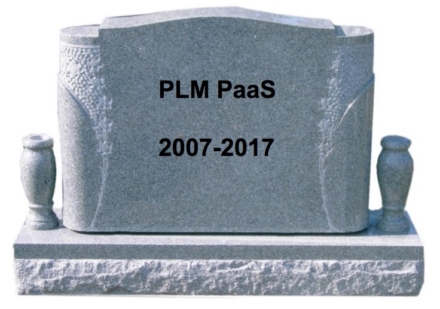 Death trajectory of cloud PLM PaaS