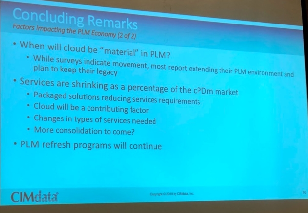 CIMdata Industry and Market Forum: Major Cloud PLM Trend is to Rethink Everything