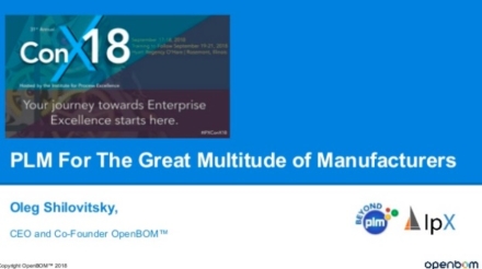 PLM for the Great Multitude of Manufacturers